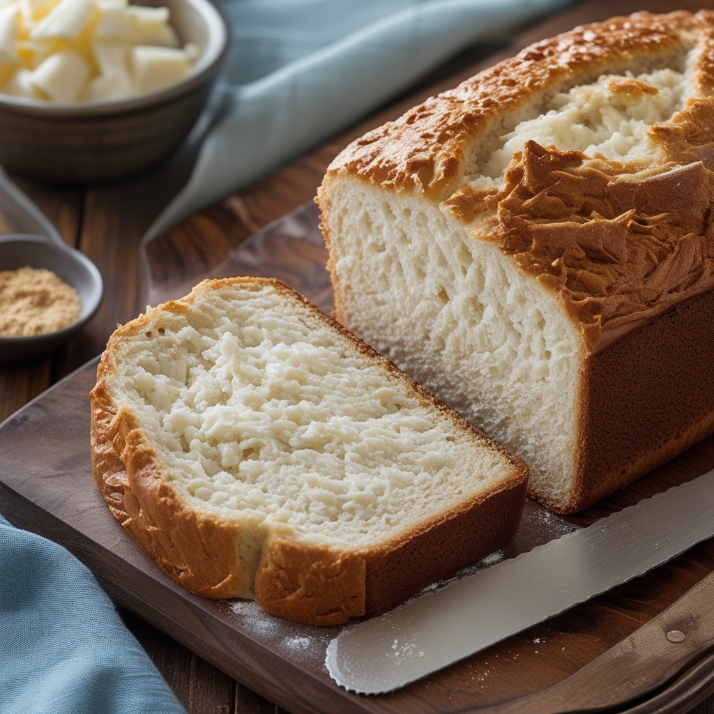 2 Ingredient Cottage Cheese Bread