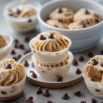 Frozen Greek Yogurt Peanut Butter Bites With Chocolate Chips