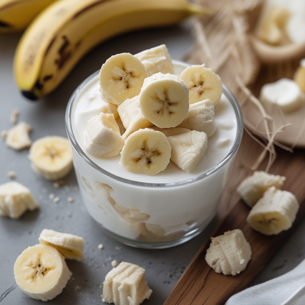 Protein Banana Yogurt Clusters