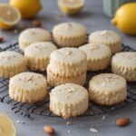 Keto Lemon Almond Shortbread Cookies