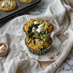 Keto-Friendly Spinach and Feta Muffins