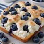 Blueberry Fluffy Cottage Cheese Cloud Bread
