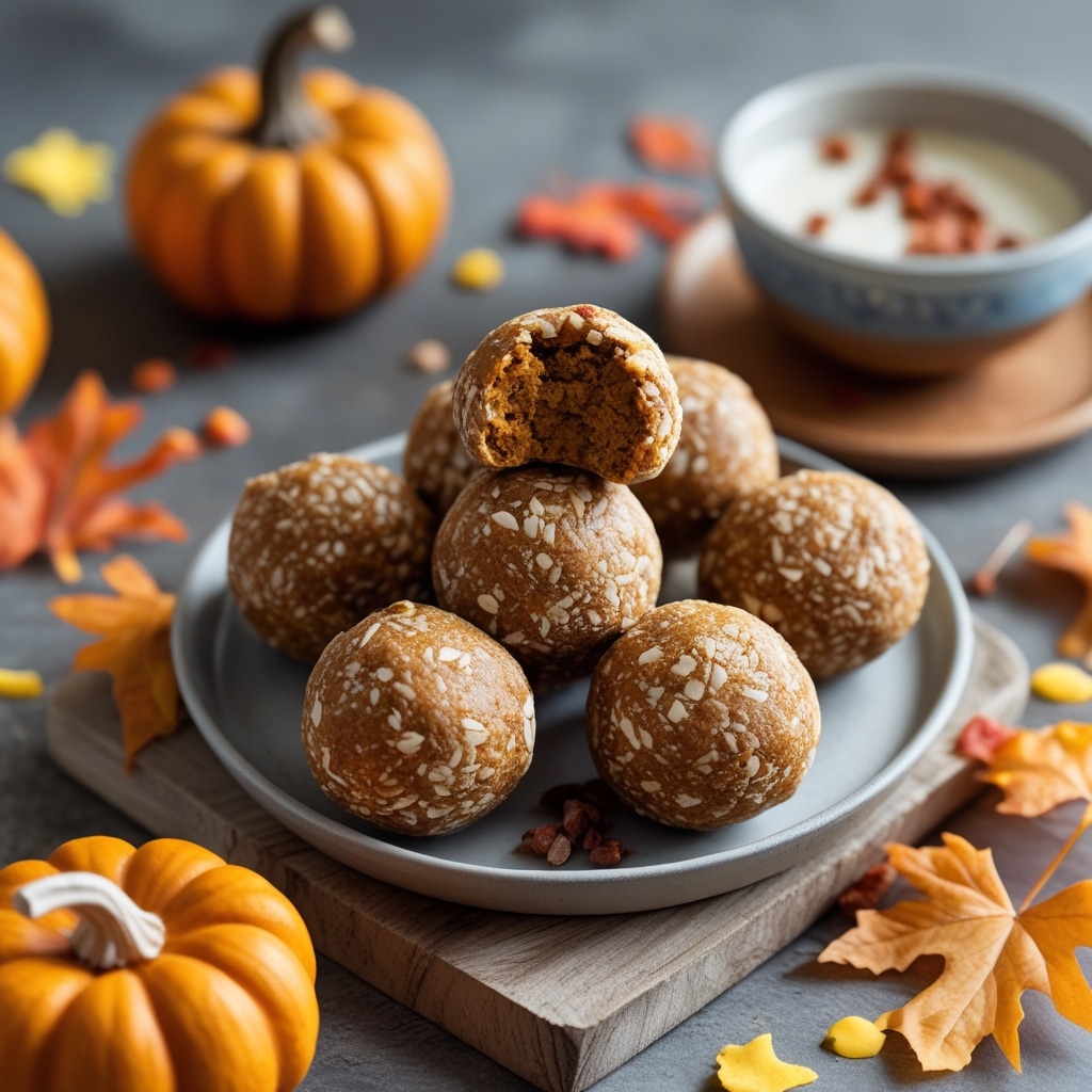 Arbonne Pumpkin Protein Balls With Autumn Flavor