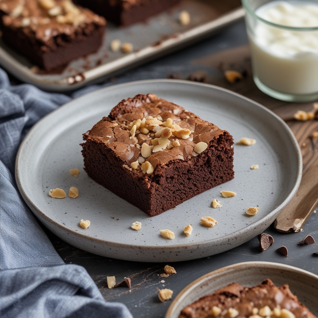 Cottage Cheese Microwave Brownie