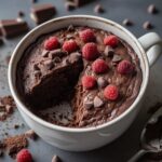 Healthy Chocolate Protein Mug Cake