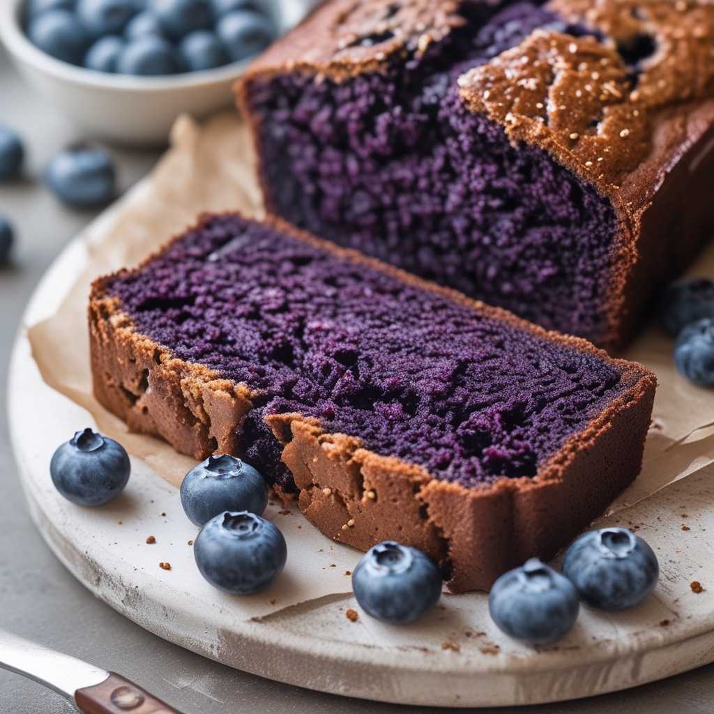 Easy Keto Blueberry Bread