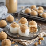 Healthy Frozen Greek Yogurt Peanut Butter Bites