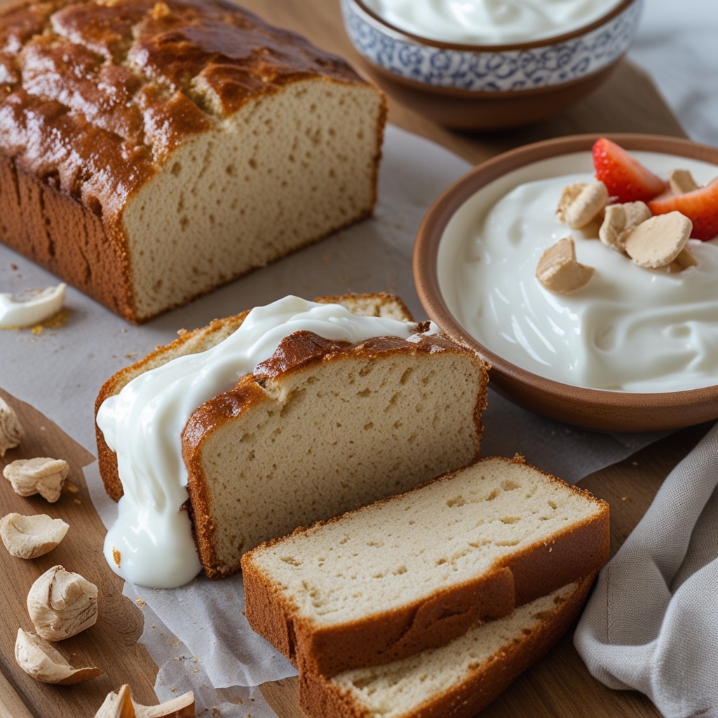 Low Carb Cloud Bread with Greek Yogurt