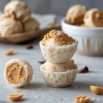 Frozen Greek Yogurt Peanut Butter Bites