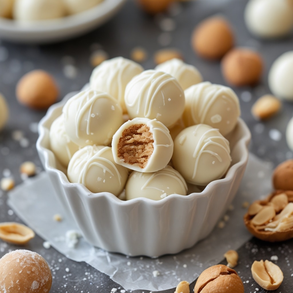 White Chocolate Peanut Butter Balls
