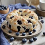 Blueberry Fluffy Cottage Cheese Cloud Bread