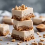 Peanut Butter Frozen Yogurt Bars