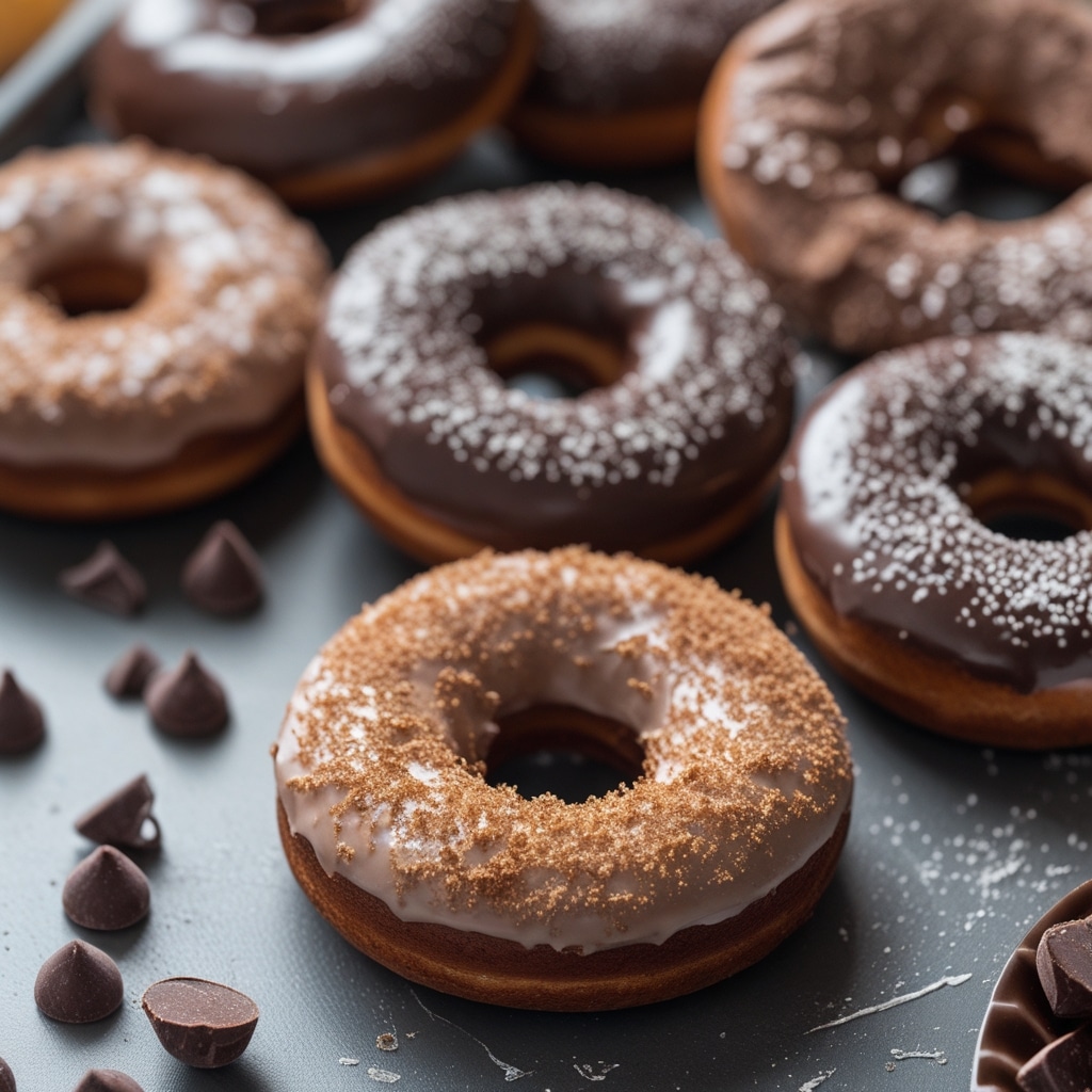 Keto Chocolate Donuts