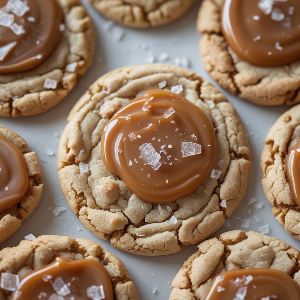 Salted Caramel Crunch Cookies