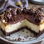 Chocolate Cottage Cheese Cheesecake