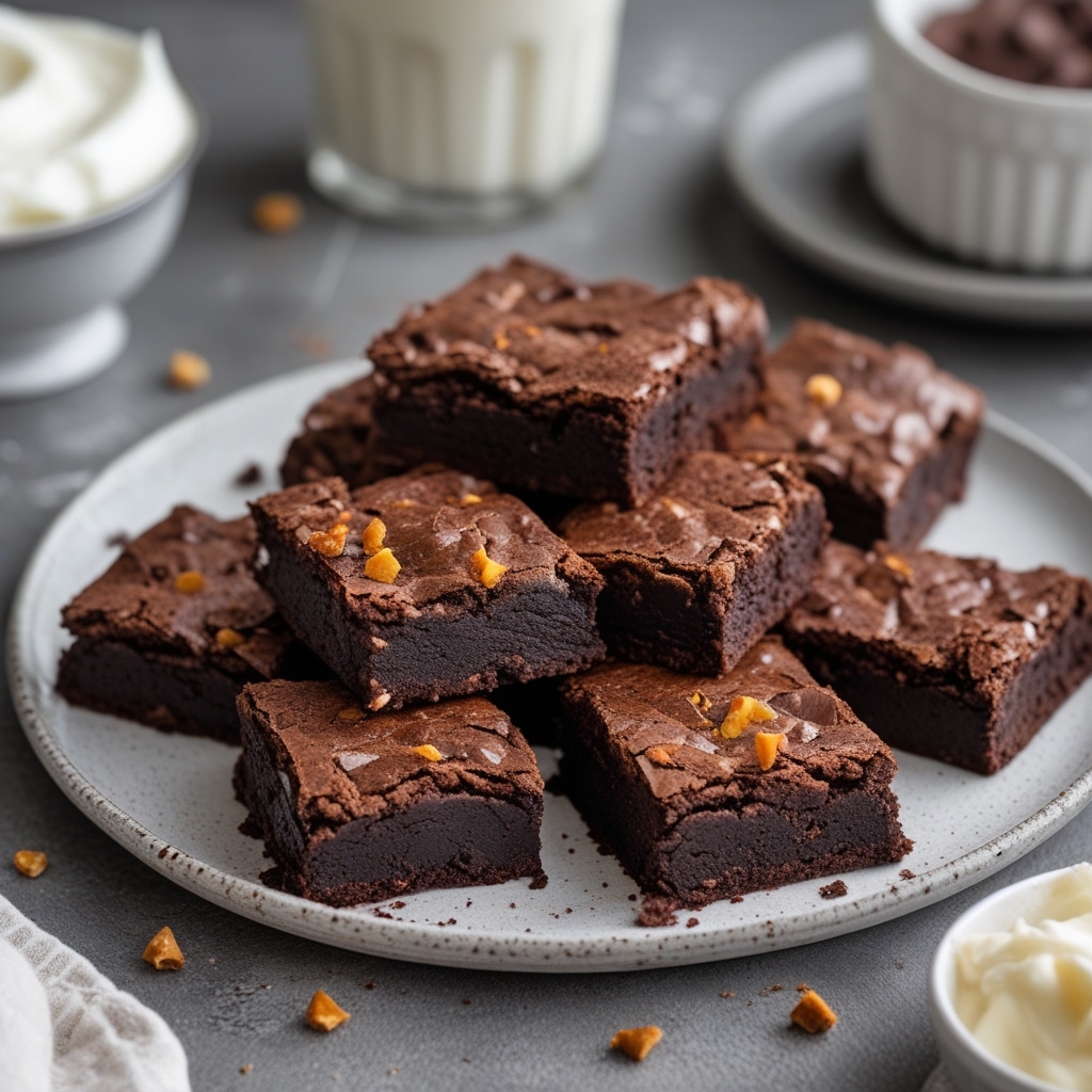 Easy Zero Sugar Brownies with Greek Yogurt