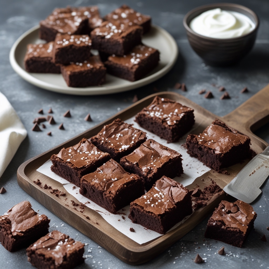 Easy Zero Sugar Brownies with Greek Yogurt