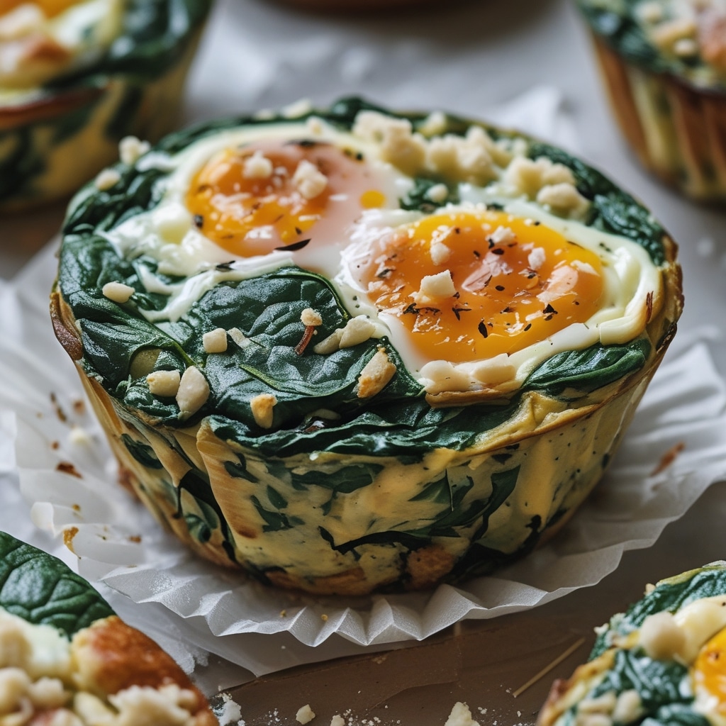 - High-Protein Spinach Feta Egg Muffins