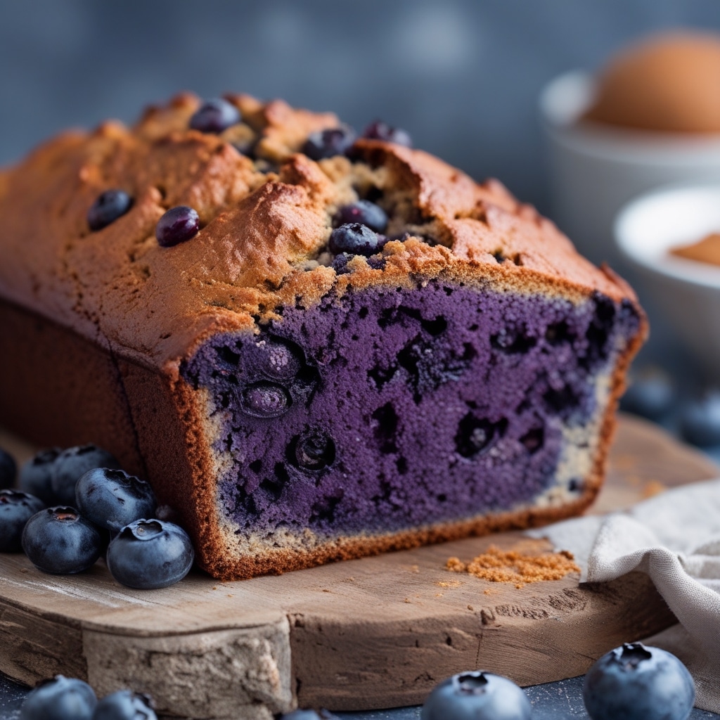 Keto Blueberry Bread