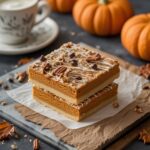 Sugar Cookie Vegan Pumpkin Bars