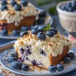 Blueberry Fluffy Cottage Cheese Cloud Bread