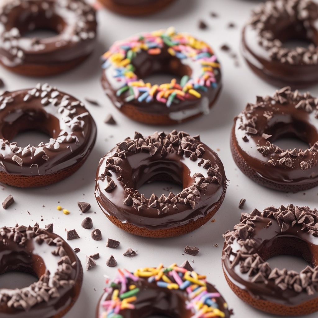 Chocolate Covered KETO Donuts