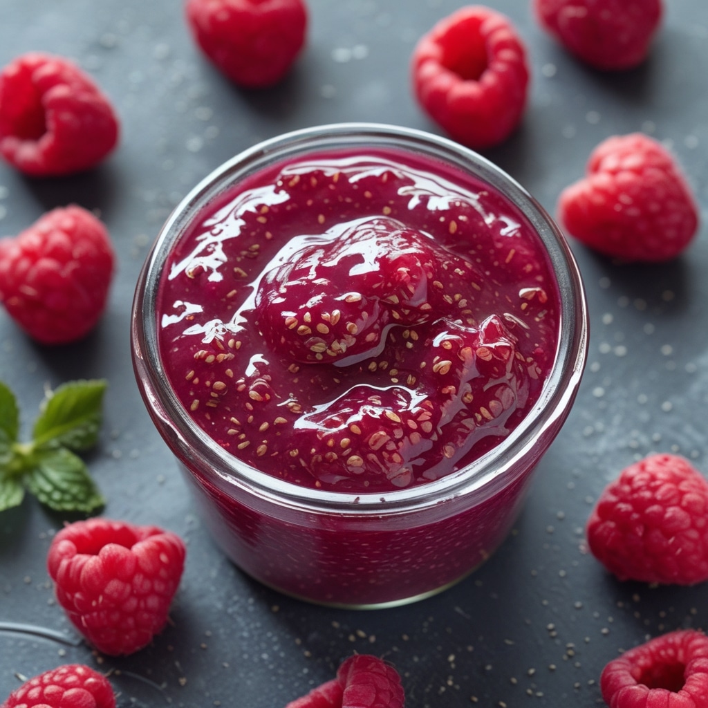 Sugar-Free Raspberry Chia Jam