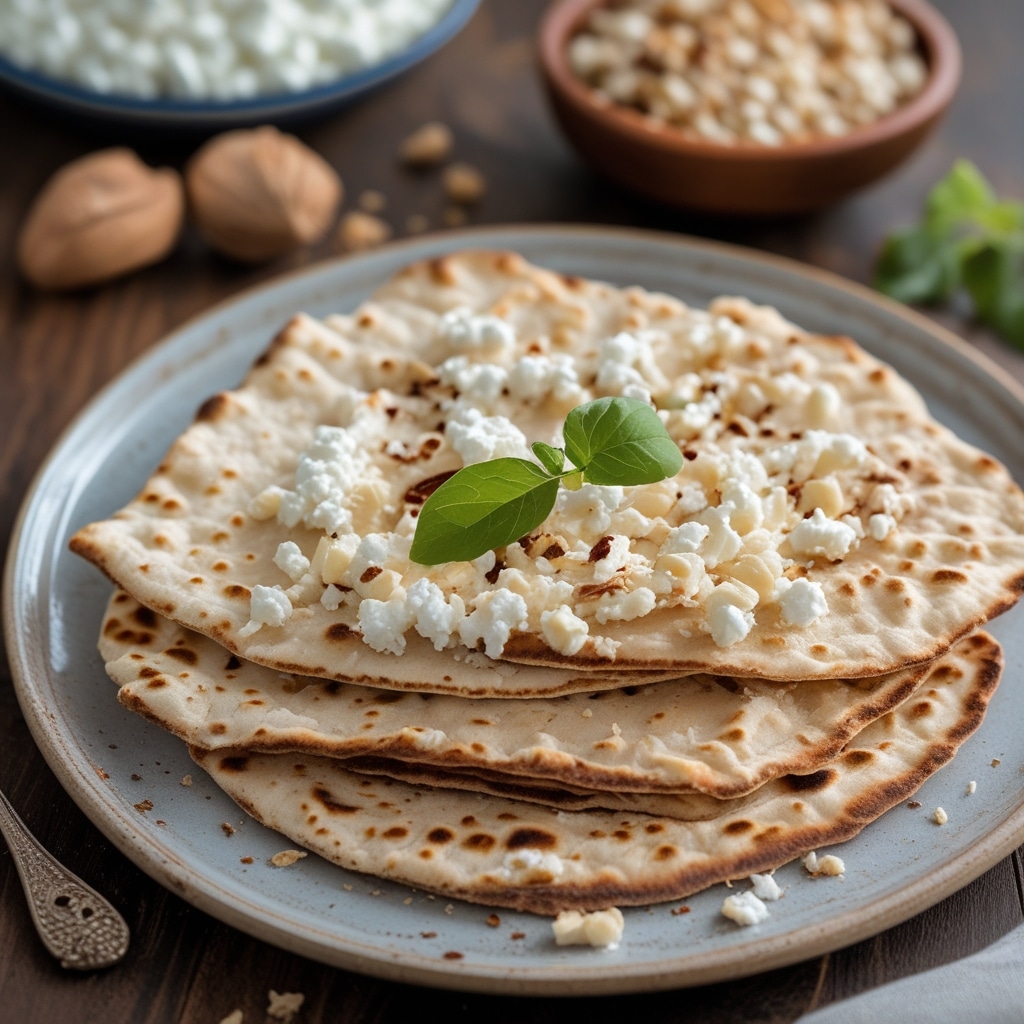 2 Ingredient Cottage Cheese Flatbread