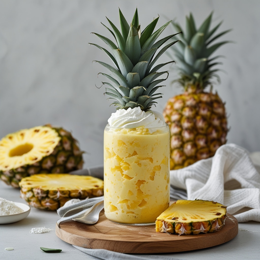 Healthy 3-Ingredients Pineapple Whip