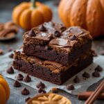 Pumpkin Workout Brownies