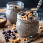 Chocolate Peanut Butter Chia Pudding
