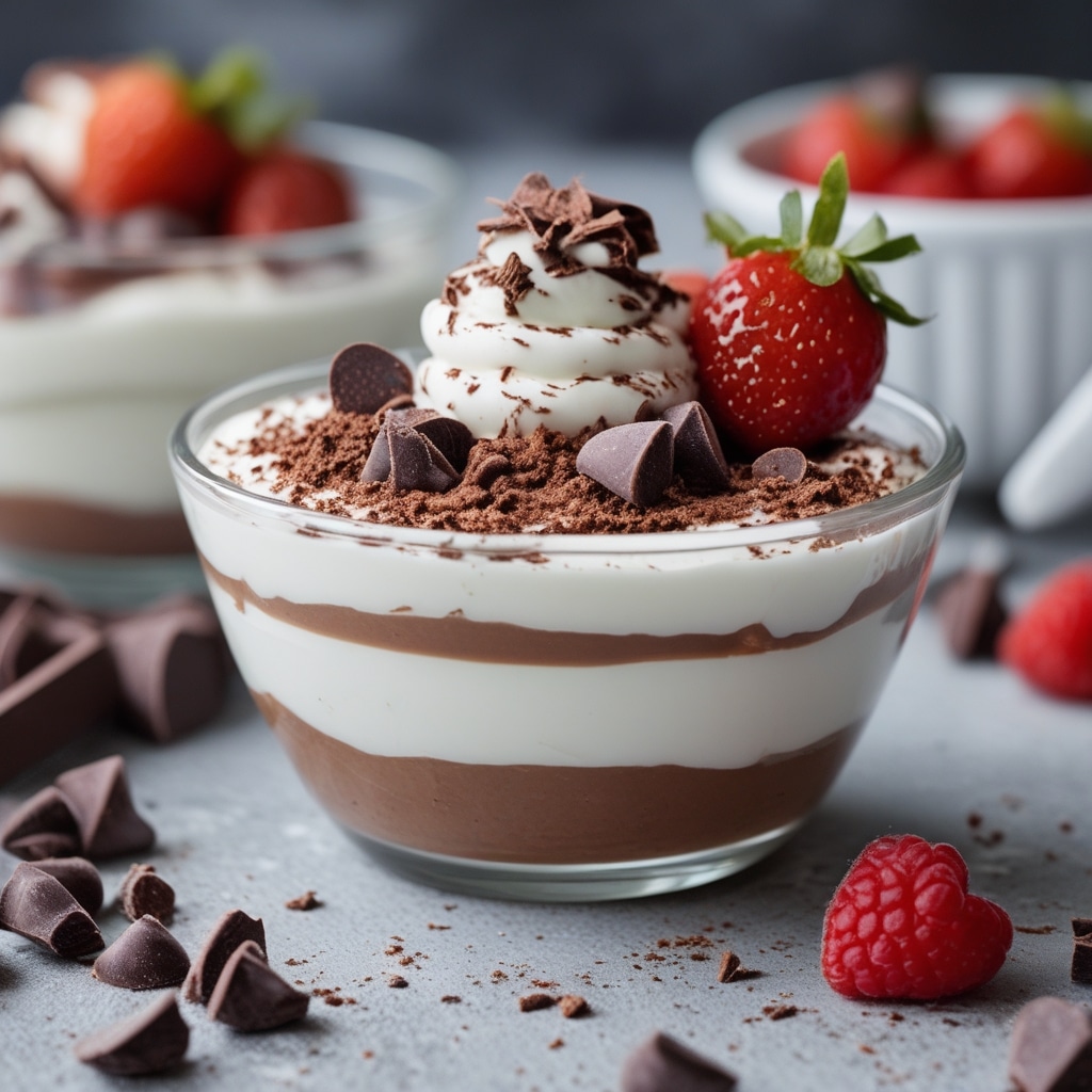 Greek Yogurt Chocolate Pudding