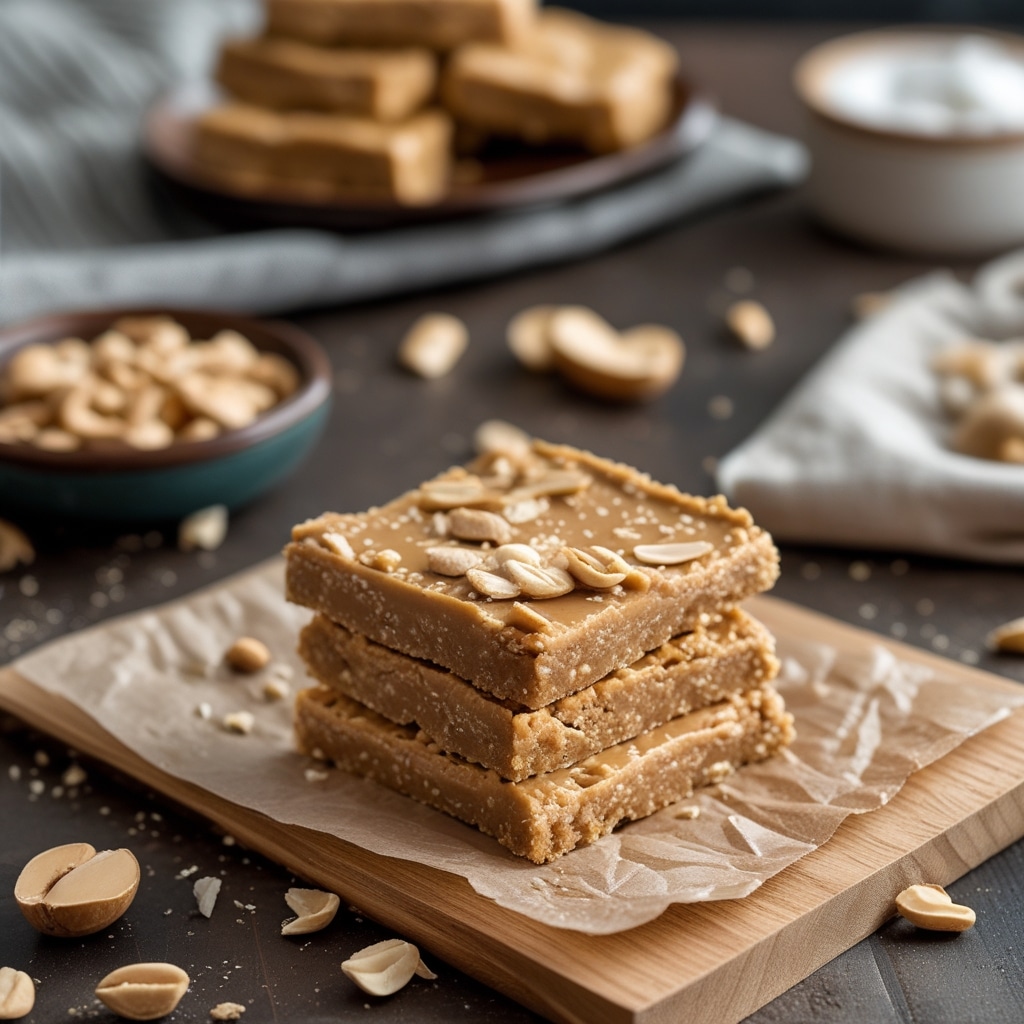 No-Bake Peanut Butter Protein Bars