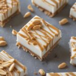 Peanut Butter Frozen Yogurt Bars