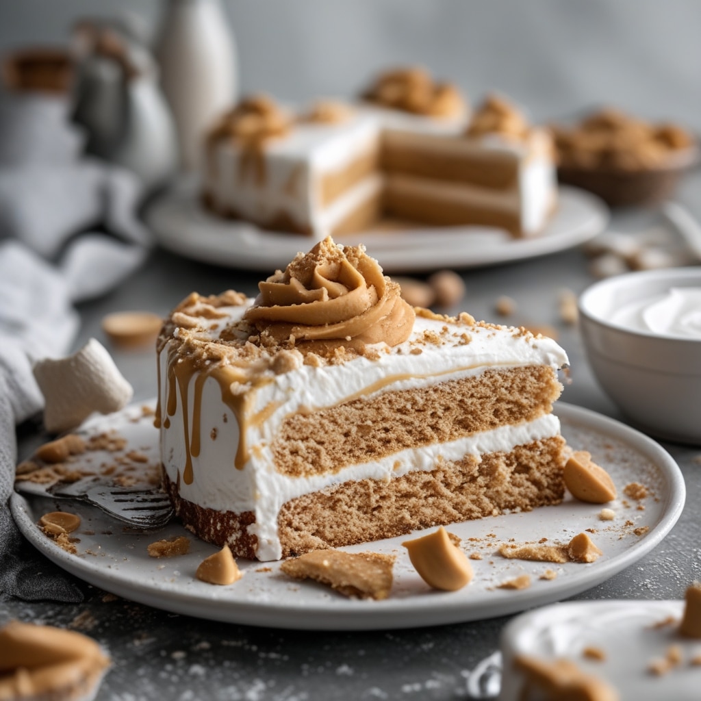 Greek Yogurt Peanut Butter Protein Cake