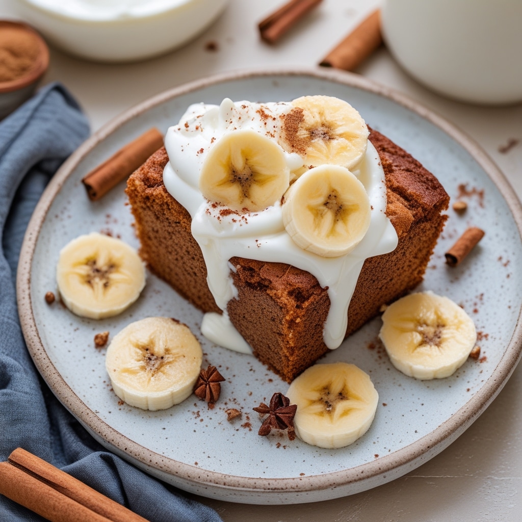 High Protein Greek Yogurt Double Banana Cinnamon Bread