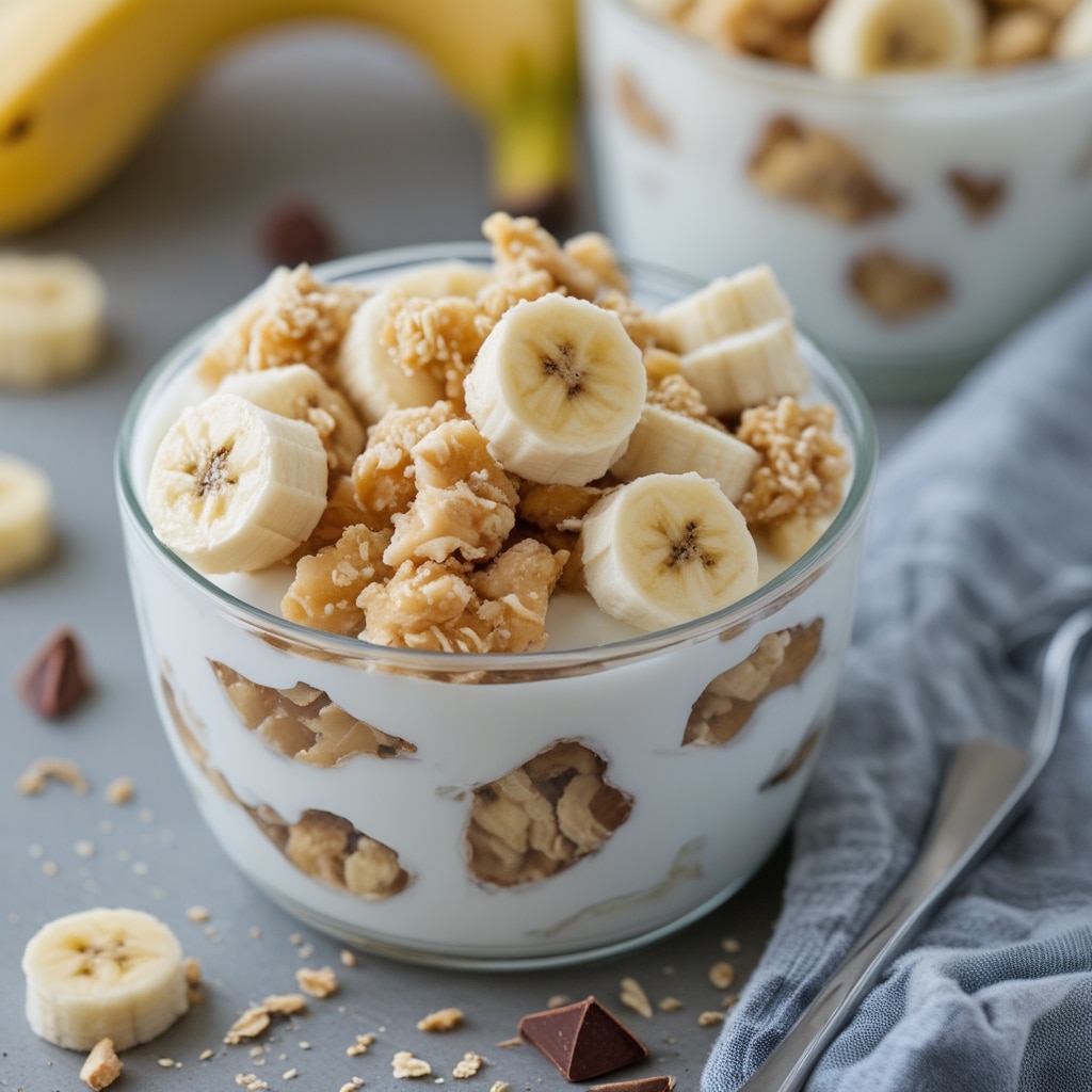 Protein Banana Yogurt Clusters