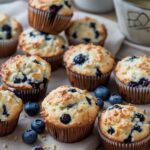 COTTAGE CHEESE BLUEBERRY MUFFINS