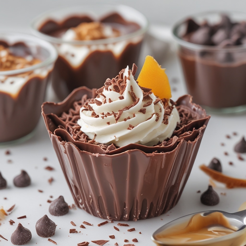 Chocolate Magic Shell Yogurt Cup (Viral Recipe)