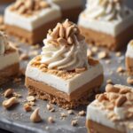 Peanut Butter Frozen Yogurt Bars