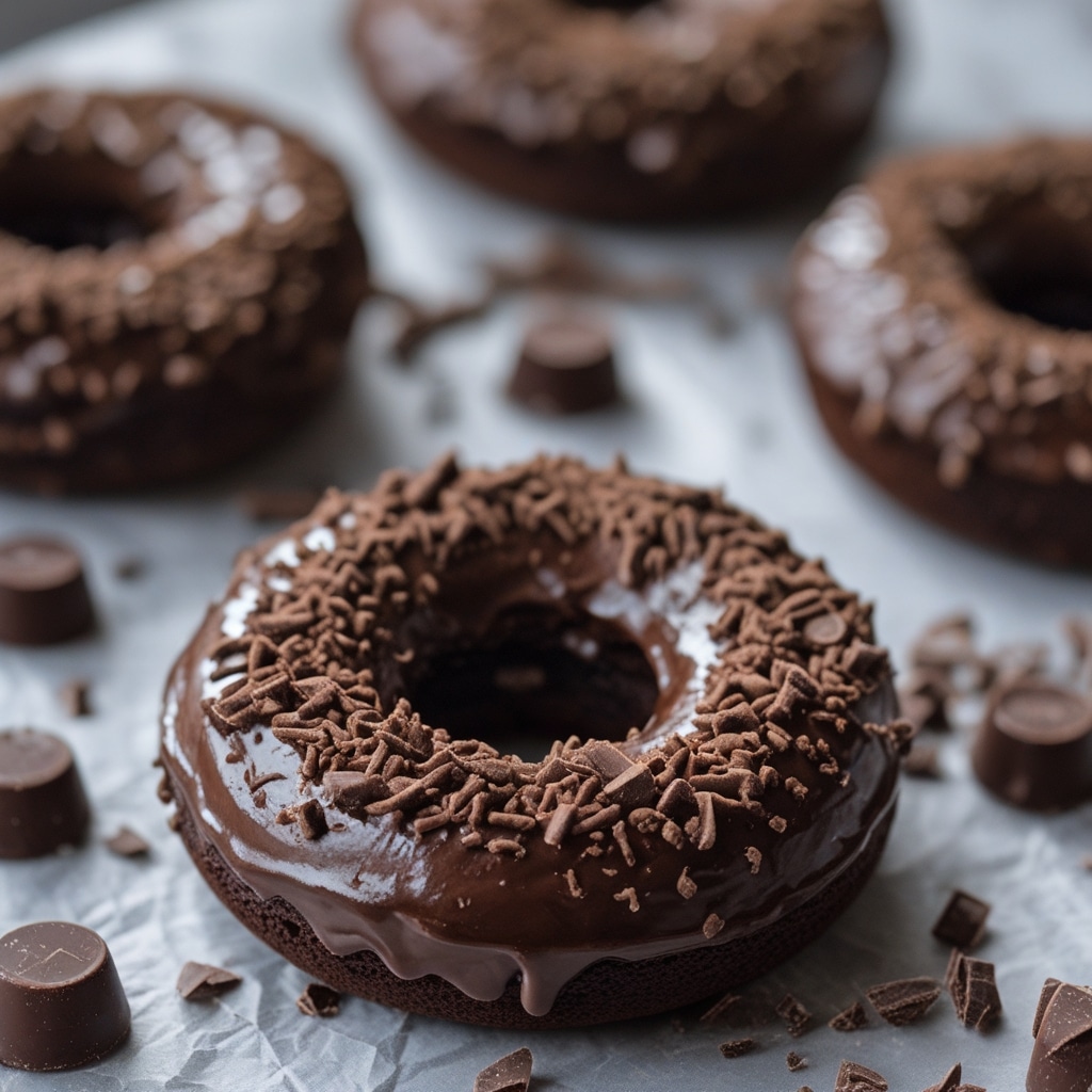 Keto Chocolate Donuts