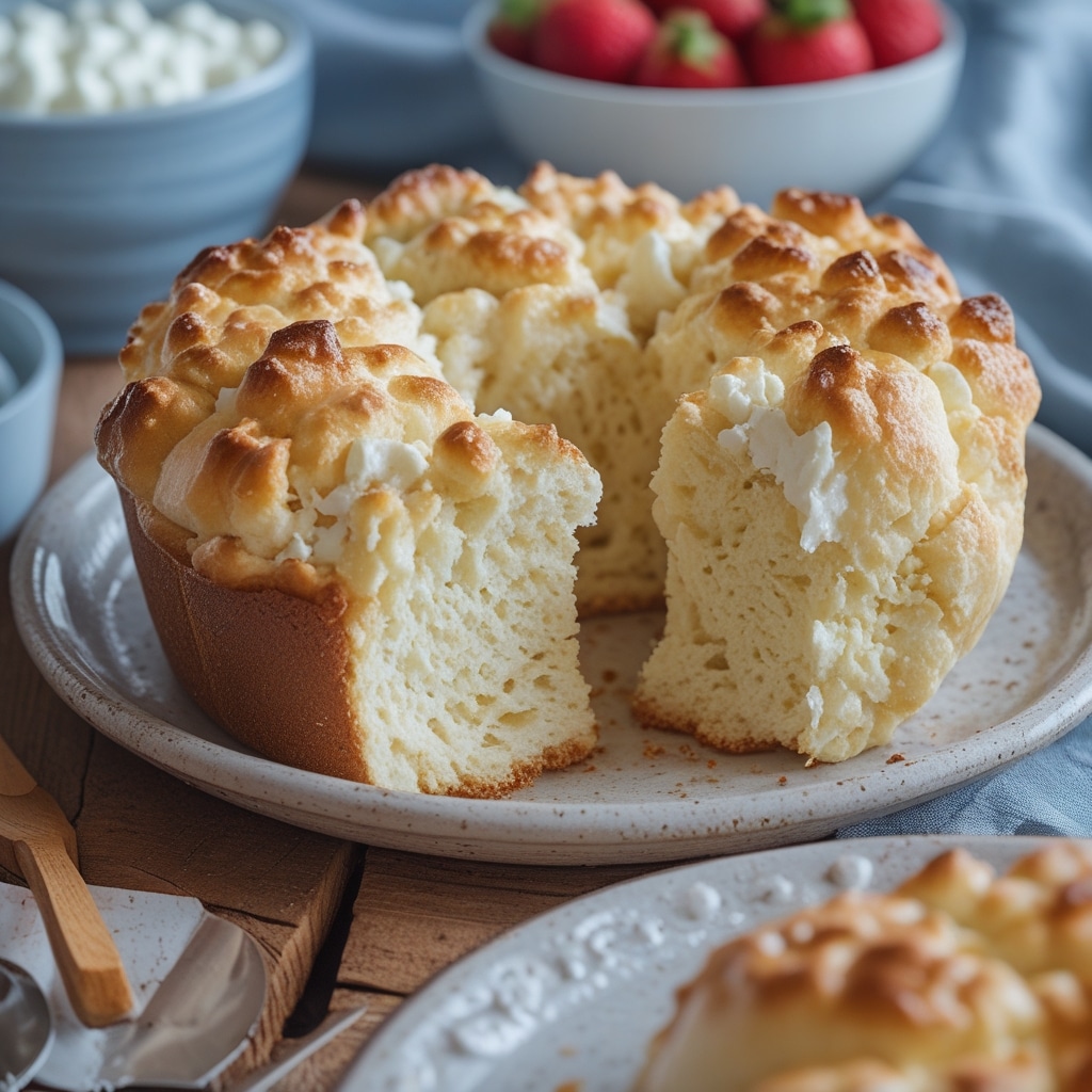 Fluffy Cottage Cheese Cloud Bread