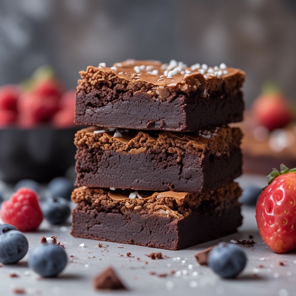 Cottage Cheese Protein Brownies recipe