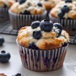 COTTAGE CHEESE BLUEBERRY MUFFINS
