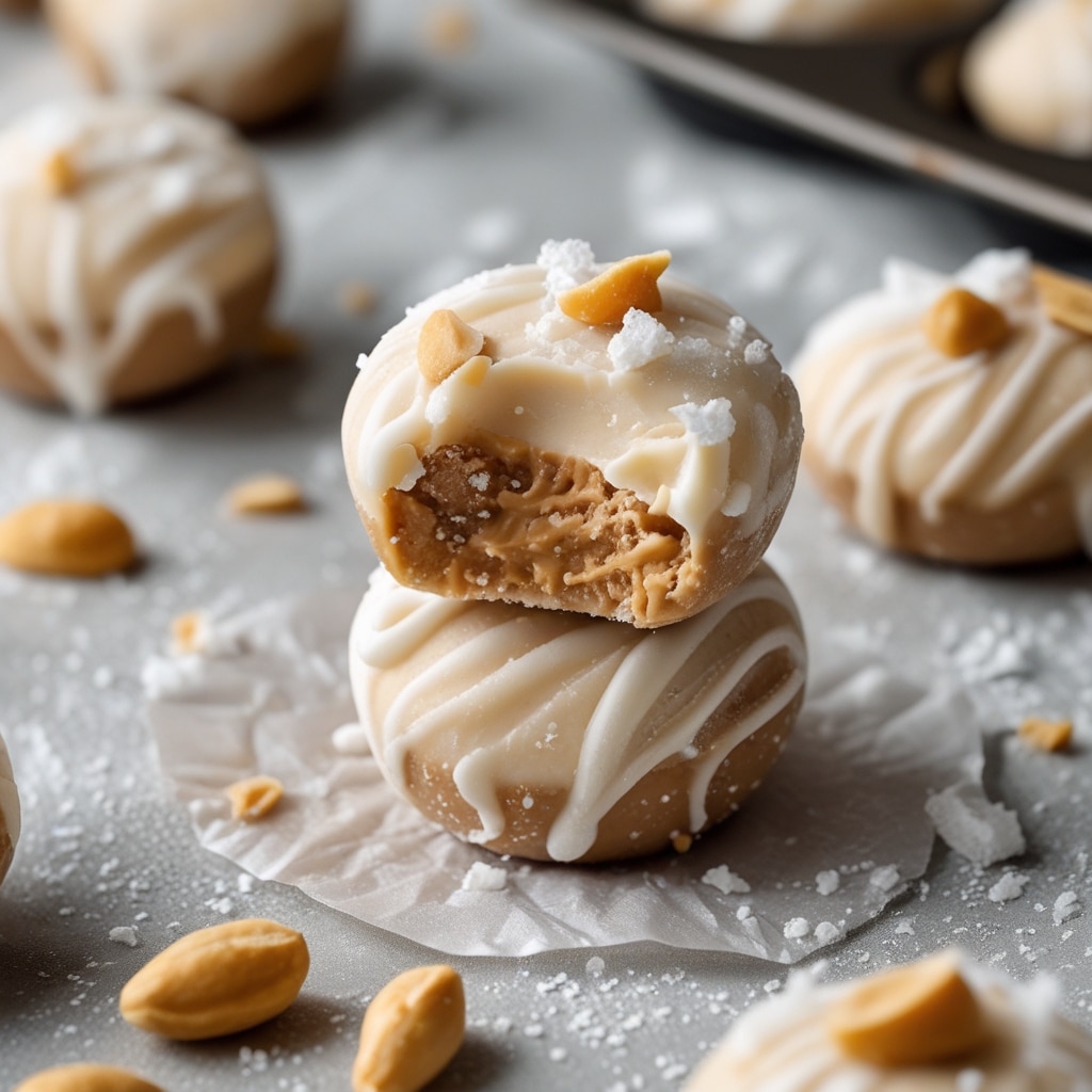 High Protein Frozen Peanut Butter Greek Yogurt Bites