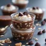 Greek Yogurt Chocolate Oatmeal Cups