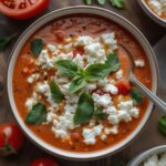 High Protein Tomato Soup With Cottage Cheese