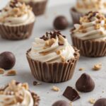 Peanut Butter Frozen Yogurt Bites (with Greek Yogurt + Chocolate)