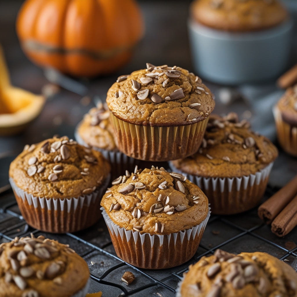 Pumpkin Protein Muffins
