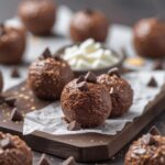 No-Bake Cottage Cheese Brownie Batter Protein Bites